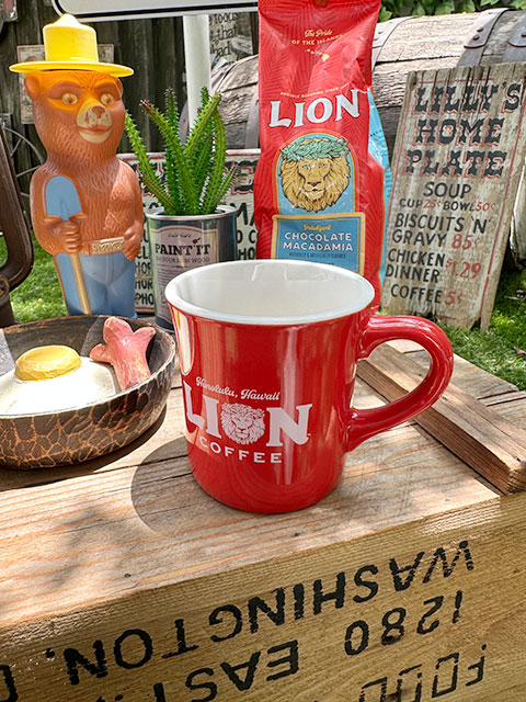 ライオンコーヒー オフィシャル ロゴダイナーマグの通販・販売
