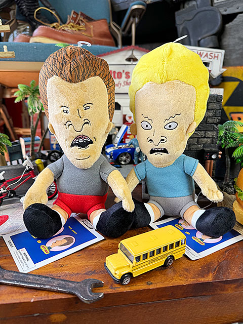 希少 ビーバス&バットヘッド 未開封ぬいぐるみ ビーバス・アンド・バットヘッドぬいぐるみ