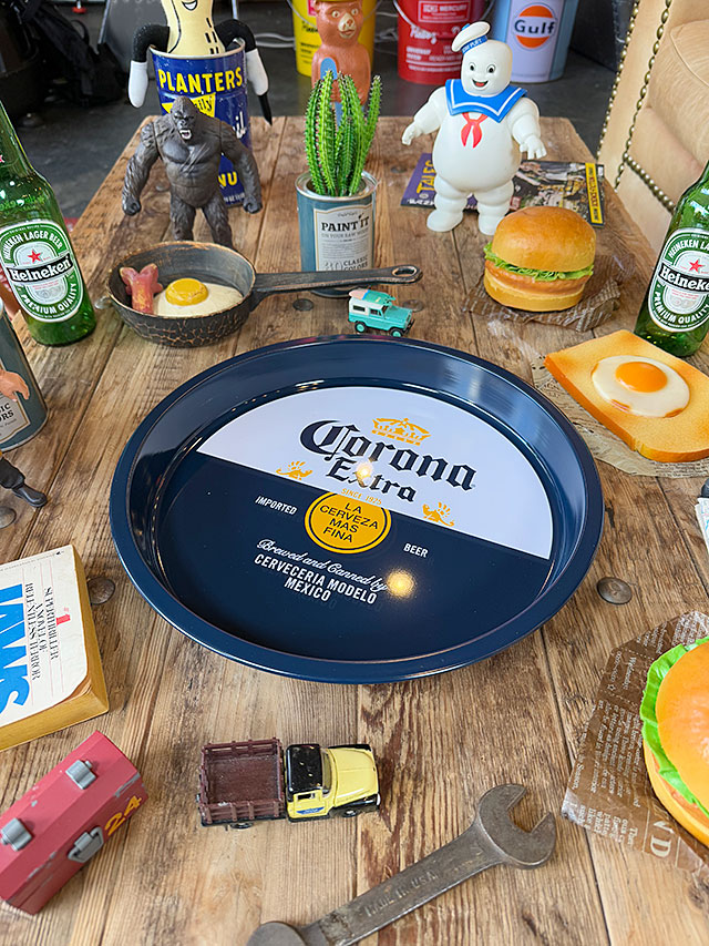 コロナビール　ヴィンテージ　パブ トレー コロナ パブトレイ サービングトレイ コロナビールの通販・販売