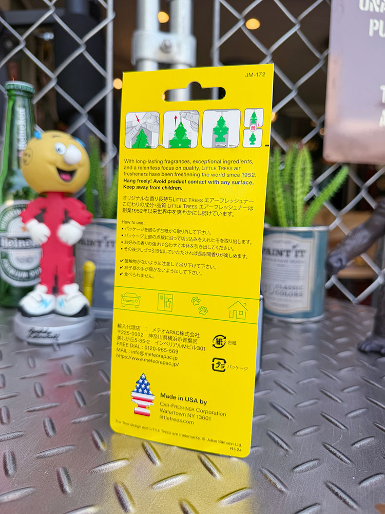 ��ȥ�ĥ꡼���ʥԡ������󥸥㡼���ԥ�åġˡ�Little Trees��MADE IN U.S.A.