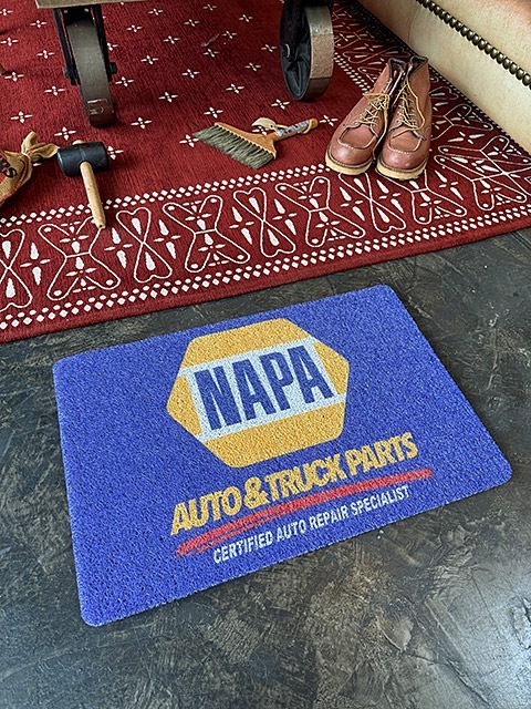 USA モーター企業 ガレージ コイルマット （NAPA） 靴のままで使う玄関