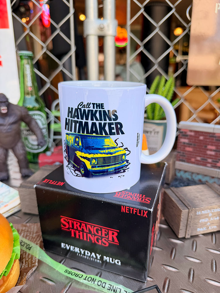 Netflixドラマ ストレンジャーシングス WSQK - The Squawk 94.5 FM