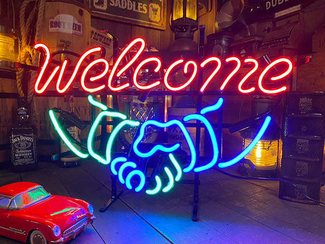 ウェルカム ネオン管の通販・販売 | アメリカ雑貨のテーマパーク