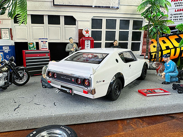 �ޥ����ȡ�1973ǯ���˥å��󡡥������饤��GT-R�������ꡡKPGC110���ʥۥ磻�ȡˡ��������㥹�ȥߥ˥�����1/24��������