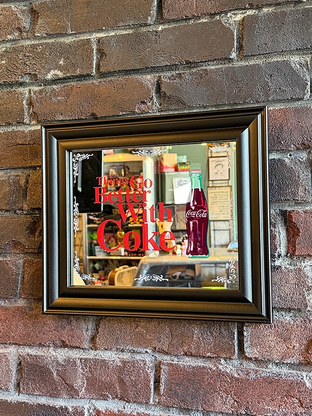 コカ・コーラ ヴィンテージミラーサイン （Things Go Better