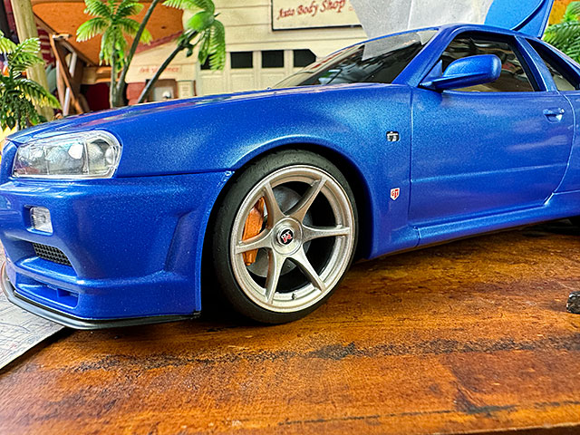 �������������饤��GT-R��BNR34�������åȥƥ��å��奱�������ʥ֥롼�ˡ����������饤���󥹥��å�
