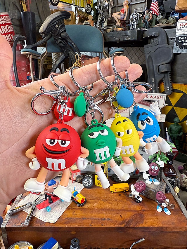 M&M's��PVC�ե����奢�������ۥ��������4�Υ��åȡ�