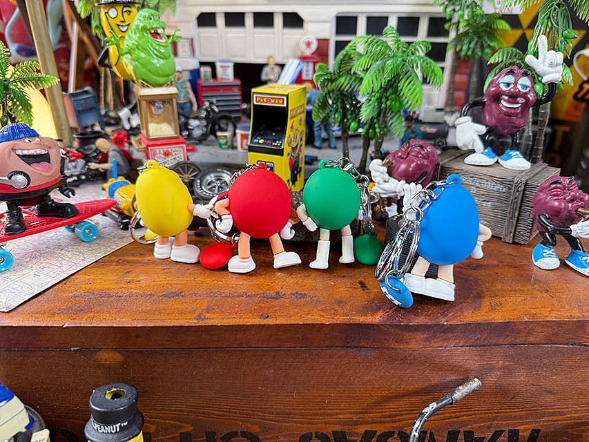 M&M's��PVC�ե����奢�������ۥ��������4�Υ��åȡ�