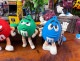 M&M's��PVC�ե����奢�������ۥ��������4�Υ��åȡ�
