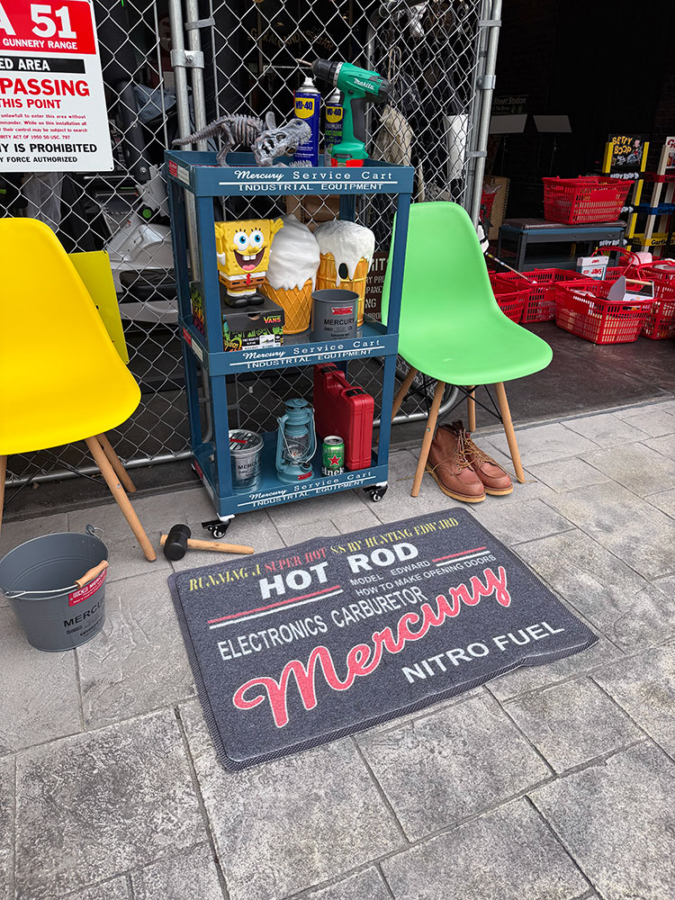 �ޡ�����꡼��PVC���졼���ޥåȡ�90cm����HOT ROD�ˡ�����������Τɤä����б�
