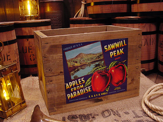 �������������ʡ������졼�ȥ�٥�ܥå�����L��������NO.17��SAWMILLPEAK APPLES FROM PARADISE