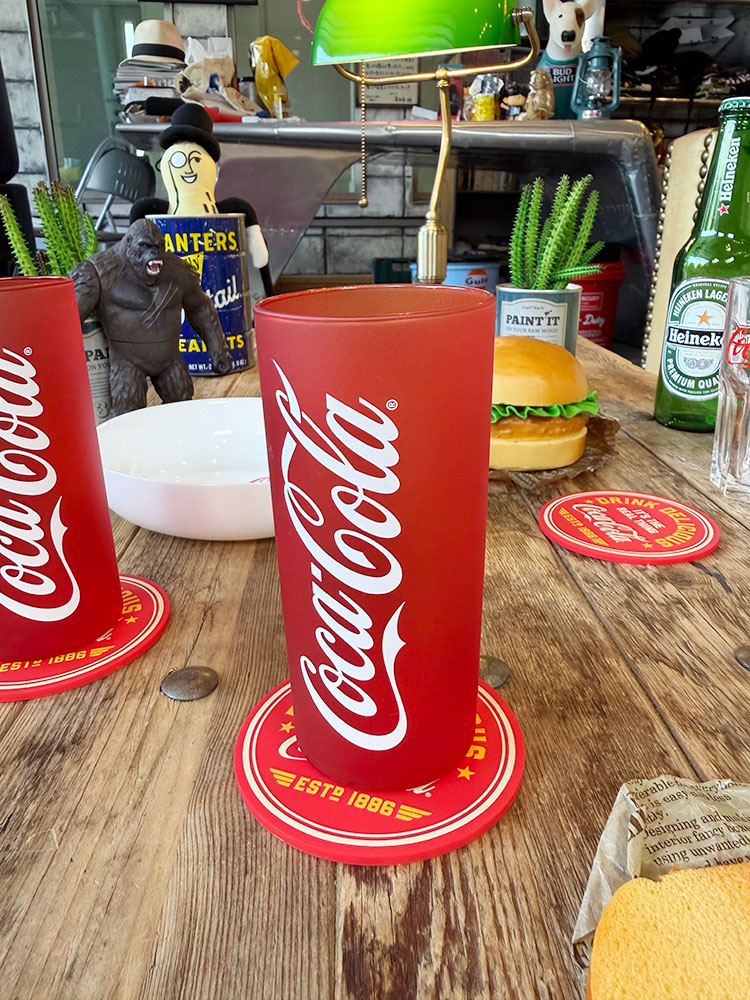 コカ・コーラ オフィシャル FIZZ スリムグラス 270ml ガラス製