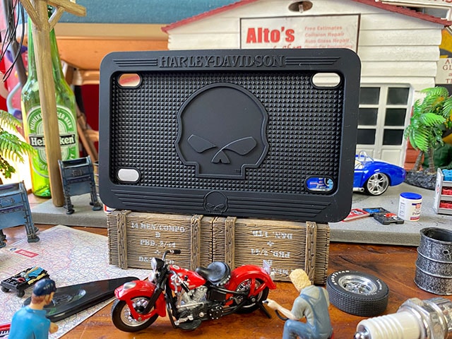 ハーレーダビッドソン シリコン製 オフィシャル ライセンスフレーム US