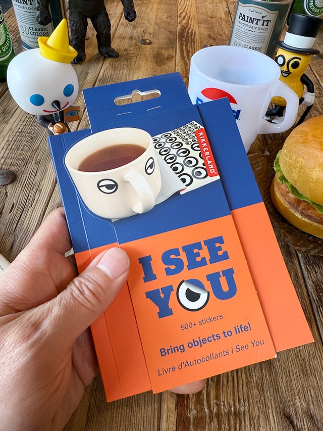 ���å������ɡ�500�Ĥ��̥ܶ�������Ͽ���������������桼�����ƥå����֥å���I See You Sticker Book