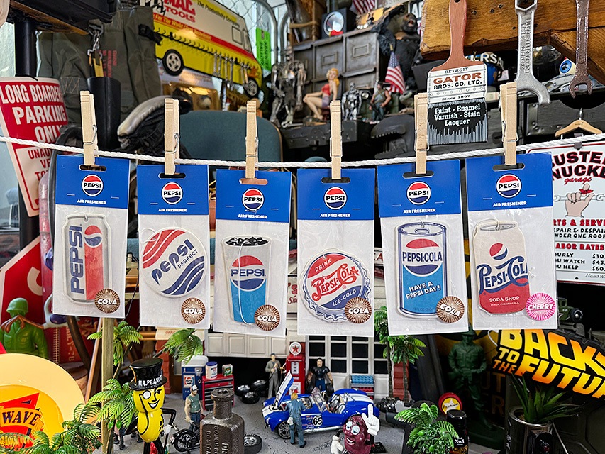 ペプシ エアーフレッシュナー （全6種セット） コーラの香り×5