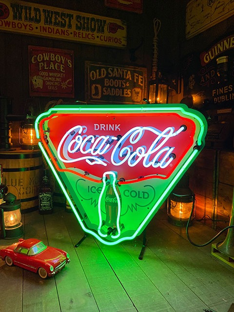 Ginger掲載商品 コカ コーラ販促物ネオンサイン 雑貨 Kerjakahwin Co