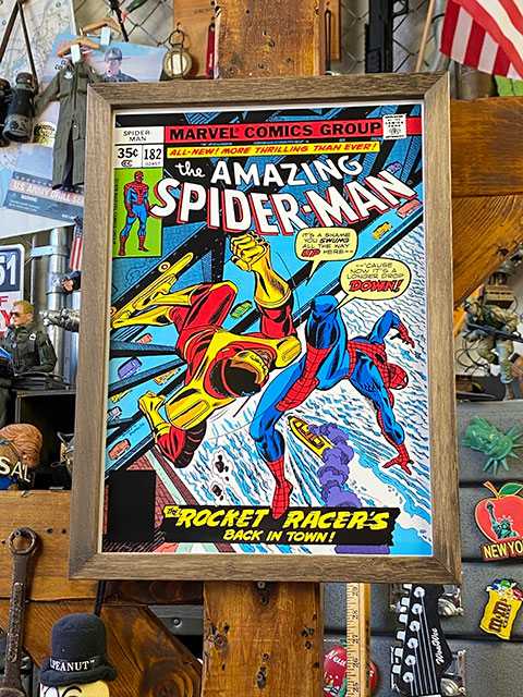 希少★海外輸入品★スパイダーマンポスターC マーベル【ポスターフレームセット】 Amazon.co.jp: Grupo Erik マーベル スパイダーマン ポスター - 36 x