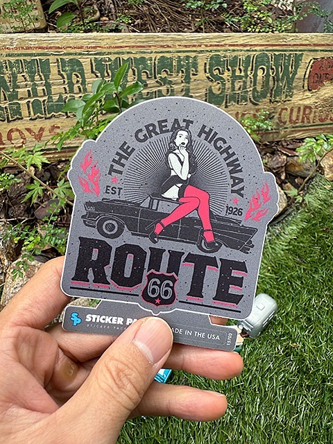 ���ƥå����ѥå��������ȥɥ������ƥå������롼��66���꡼����L���������ʥ롼��66 ���졼�ȥҥå��������ˡ�MADE IN U.S.A.���ѿ���Ѹ��ǺࡡPVC���ƥå���