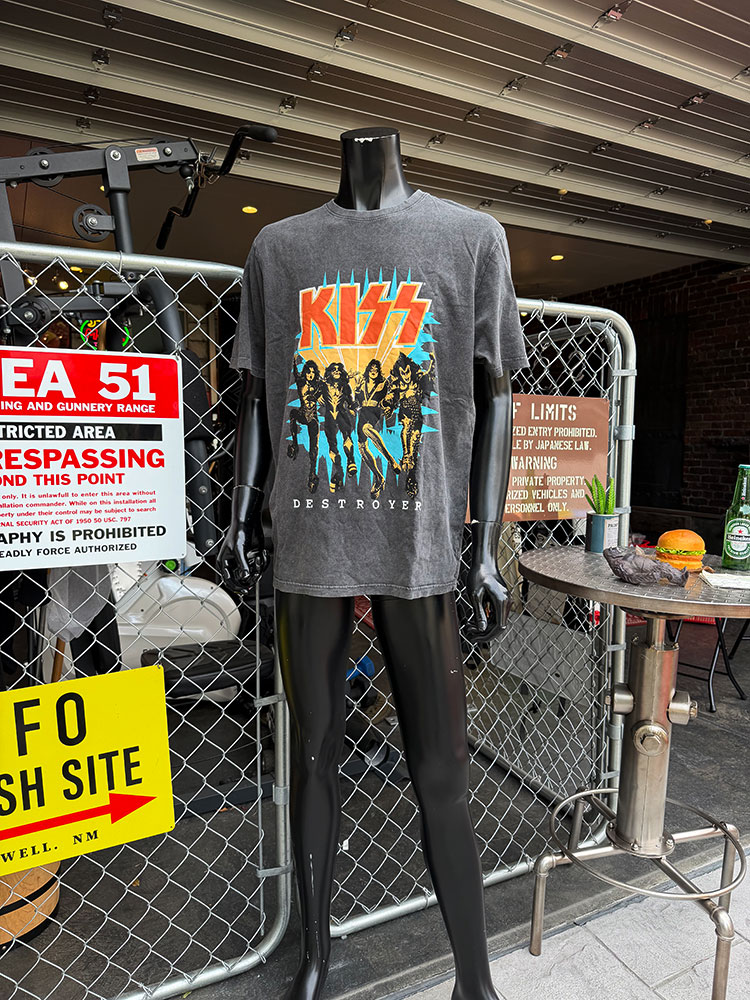 KISS�����å������ե�����롡T����ġ���Destroyer 3D Logo/���ȡ��󥦥��å����
