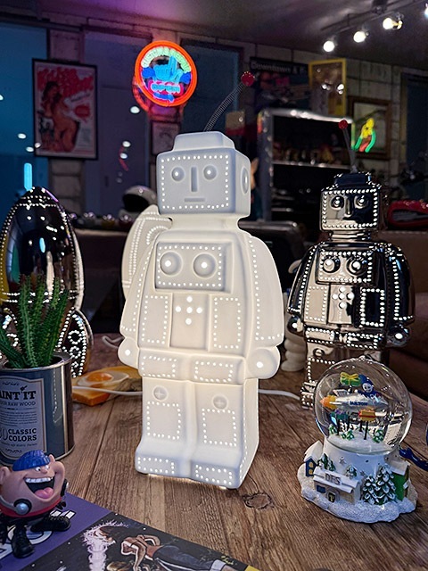 ダルトン ポーセリン ロボットライト （マットホワイト） LED球