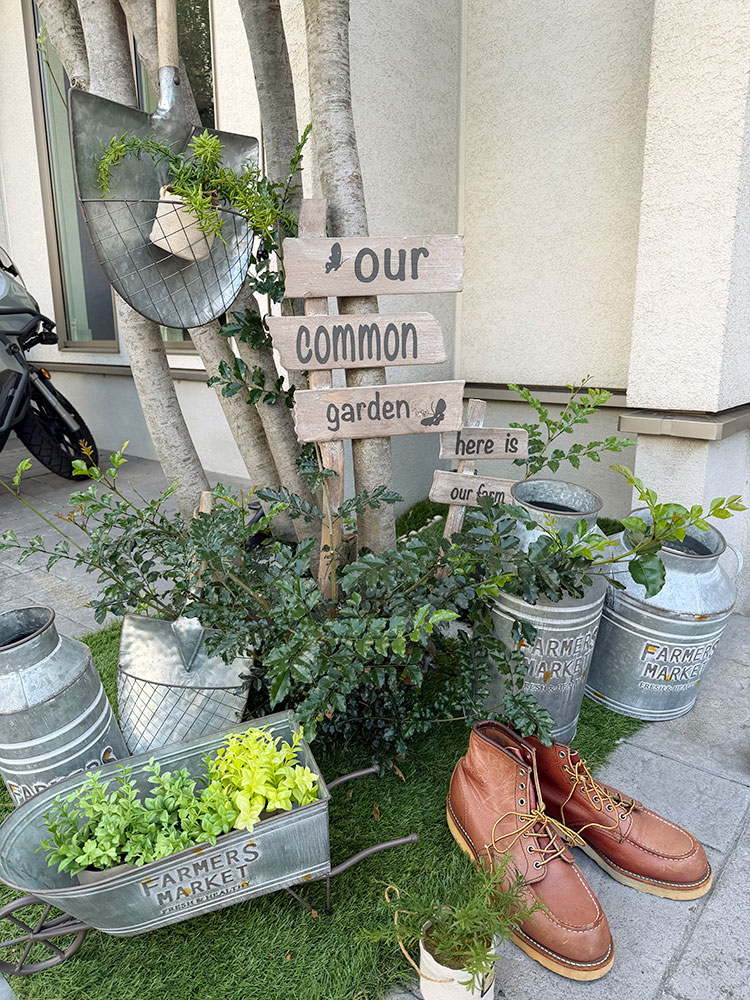 ��OUR COMMON GARDEN�ס����å����������ǥ󥵥���ܡ��� L