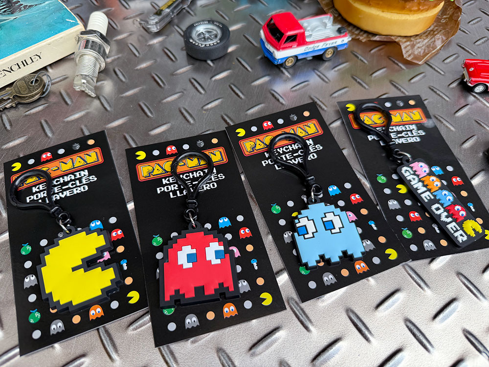 パックマン PVC キーホルダー （4種セット）の通販・販売 | アメリカ