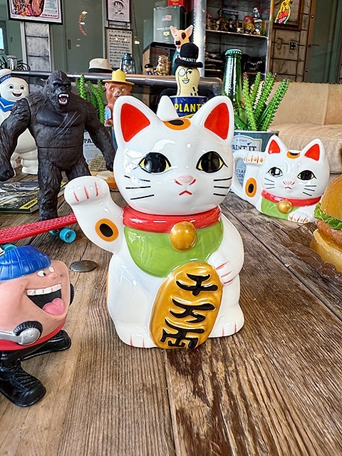 開運紹福 招き猫 とっくり & おちょこ セット 商売繁盛 千客万来の通販