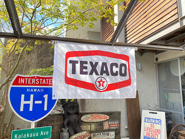�ƥ����������졼���ե�å���90cm��60cm��Texaco