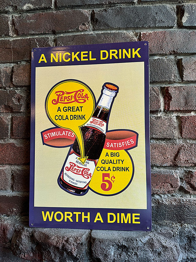 �ڥץ������顡�֥ꥭ���� ����A NICKEL DRINK WORTH A DIME��
