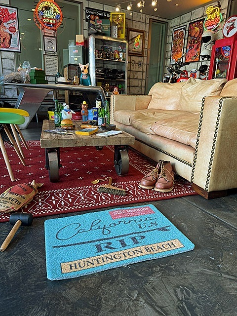 �ޡ�����꡼��PVC���졼���ޥåȡ�60cm����HUNTINGTON BEACH��
