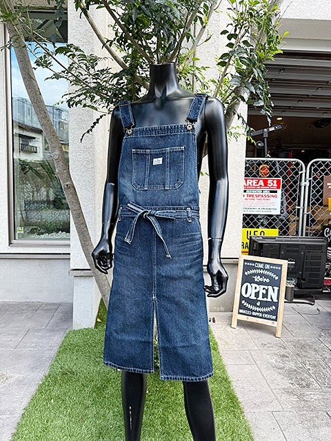 マストロ オーバーオール デニム エプロン 岡山産デニム MADE IN JAPAN