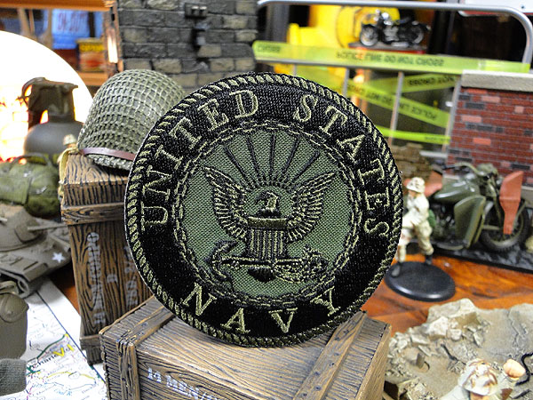 U S ネイビーの野戦用ミリタリーワッペン ラウンド の通販 販売 アメリカ雑貨のテーマパーク キャンディタワー
