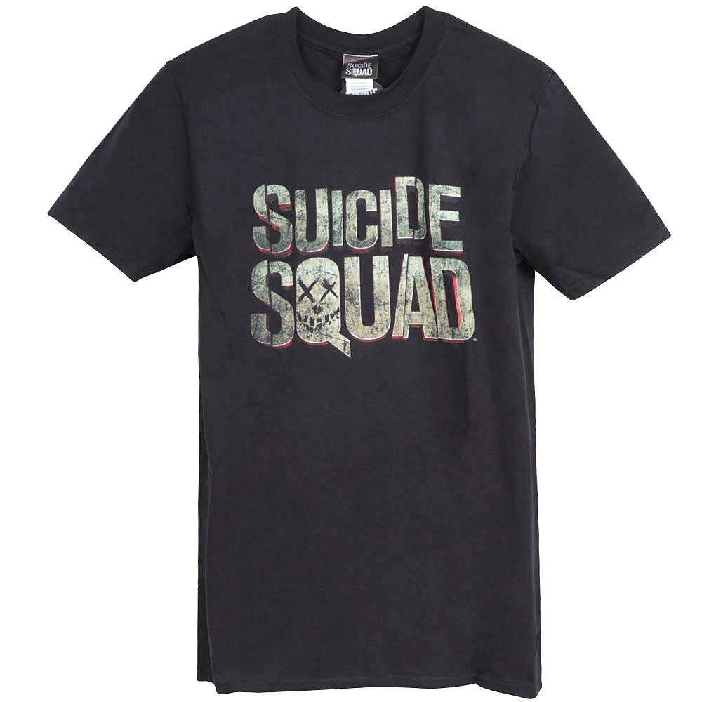 【スーサイド・スクワッド/Suicide Squad】WORDT HEROES EVER プリントTシャツ  アメリカ直輸入 日本未発売品 ファッション雑貨 アメ雑 映画 スーサイドスクワッド 公式ロゴTシャツの通販・販売