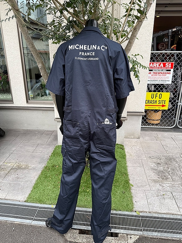 MICHELIN ミシュラン つなぎ 長半袖セット ミシュラン つなぎ ジャンプスーツ （半袖タイプ） （Mサイズ
