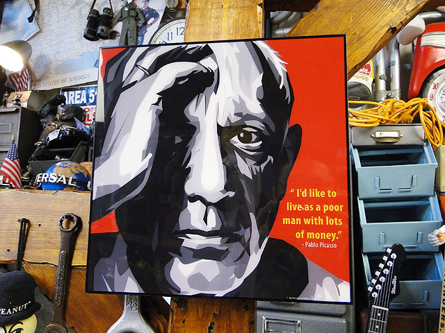 パブロ・ピカソ ポップアートフレーム #383 の通販・販売 | アメリカ