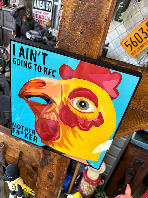 �ե��å������󡡥ݥåץ����ȥե졼�ࡡI AIN'T GOING TO KFC