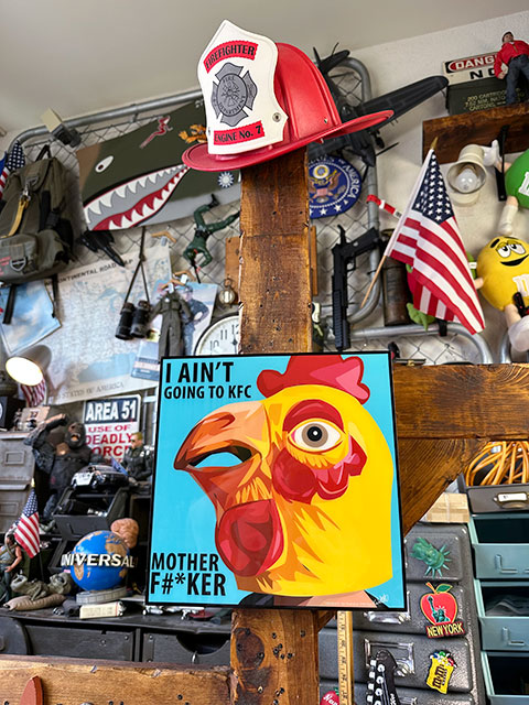 �ե��å������󡡥ݥåץ����ȥե졼�ࡡI AIN'T GOING TO KFC