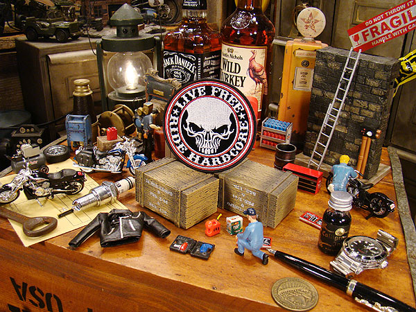 ����ꥫ��Х���������åڥ󡡡�Reflective Stencil Skull�� 