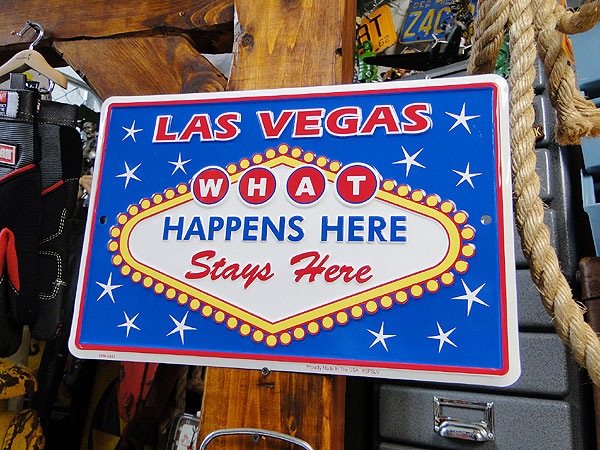 ラスベガス ロードサイン ミニブリキ看板の通販・販売 | アメリカ雑貨