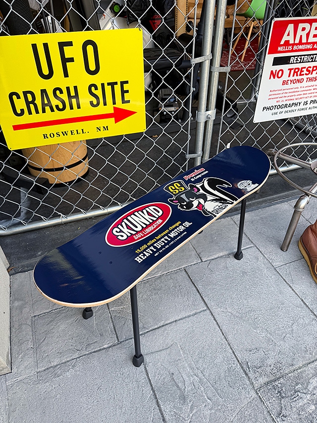 シャイネス スカンキッド スケートボードデッキ フォルディング