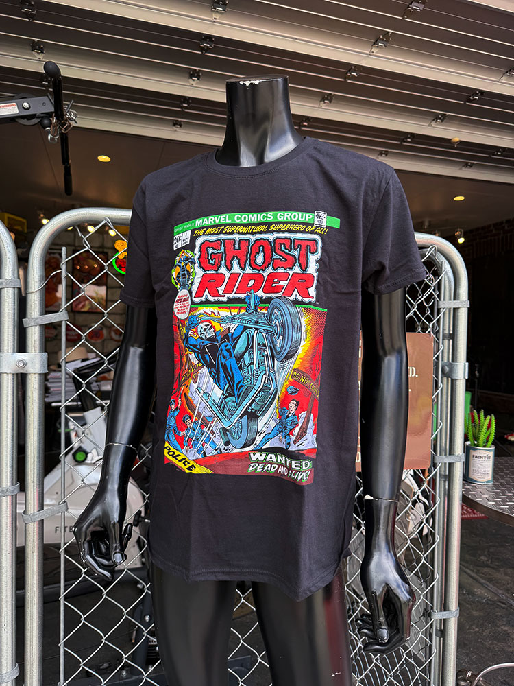 マーベル ゴーストライダー グラフィックTシャツ コミックカバー