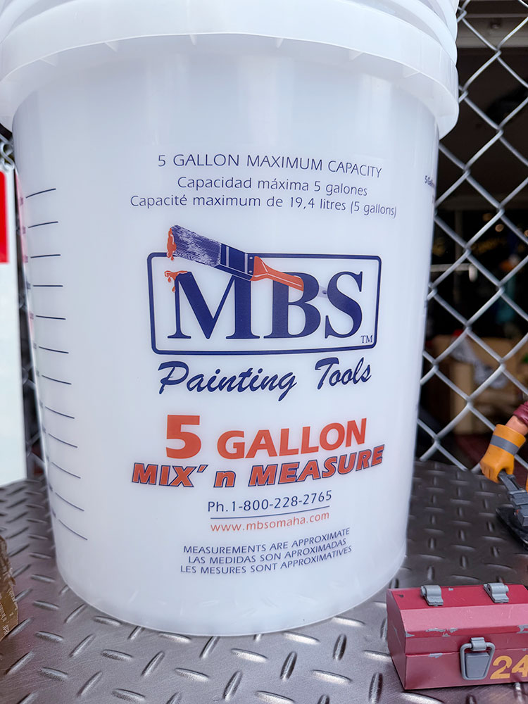 MBS Painting Tools������ꥫ�Υڥ󥭥Х��ġ���5������/19.4L�ˡ�MADE IN U.S.A.