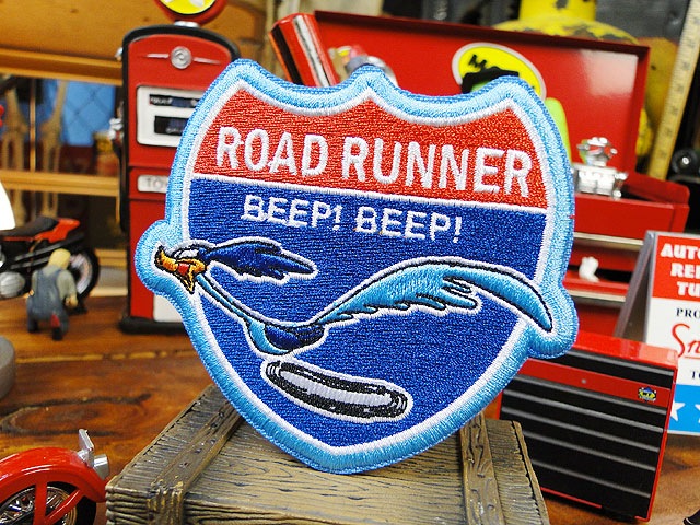 ROAD RUNNER神戸　ロードランナー　囚人ベスト　S ワッペン　カスタム ロードランナー ワッペン （ロードランナーサイン）の通販・販売