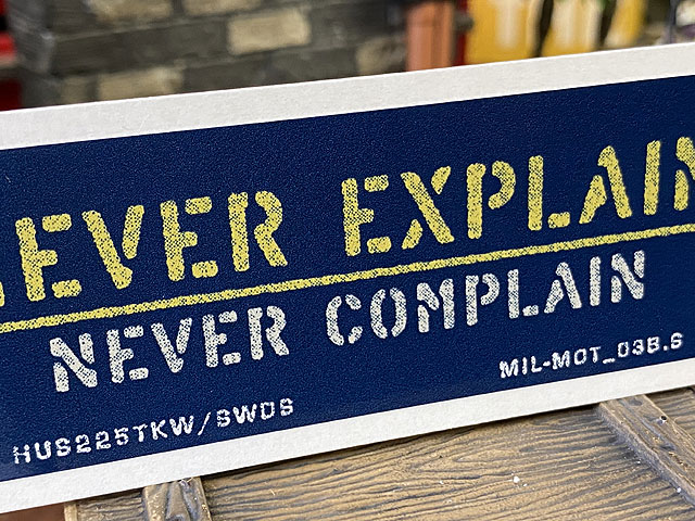 �ߥ꥿�꡼�±����å��ƥå�����S���������ʸ������򤷤ʤ�ʸ������ʤ��ˡ��ߥ꥿�꡼��åȡ��ǥ����롡B-STYLE��S-SIZE��MIL-MOT��03B-S