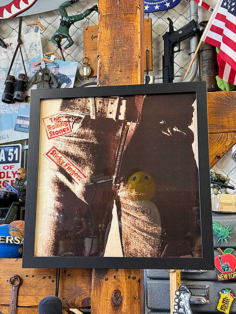 【額付50cm×50cmポスター】アンディ ウォーホル 「ローリングストーンズ」 50cm×50cmポスター】アンディ ウォーホル ローリングストーンズ