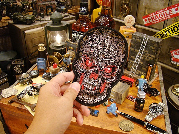 ����ꥫ��Х���������åڥ󡡡�Skull Makes Skull Biker�� 