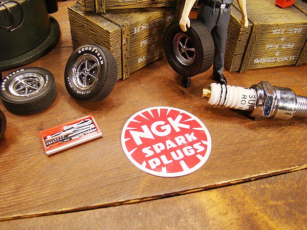 NGK�����ƥå�����SPARK PLUGS���ߥ˥졼���󥰥��ƥå���