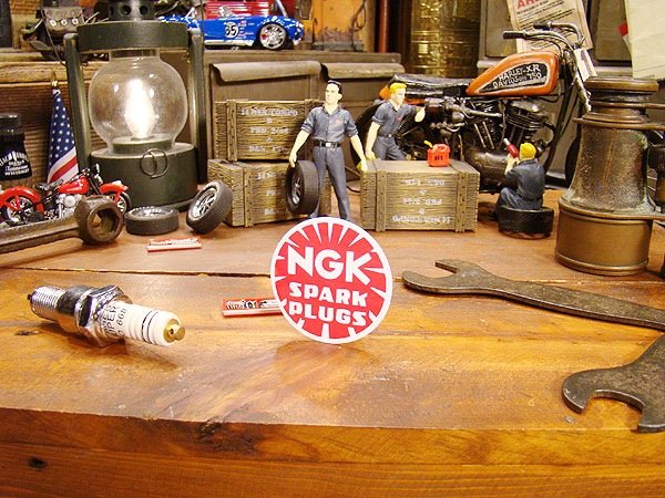 NGK�����ƥå�����SPARK PLUGS���ߥ˥졼���󥰥��ƥå���