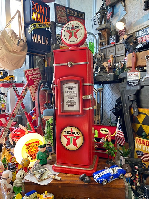 テキサコ ガスポンプ型キャビネット CDタワーの通販・販売 | アメリカ