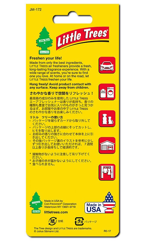 ȥĥ꡼ʥɡˡLittle TreesMADE IN U.S.A.